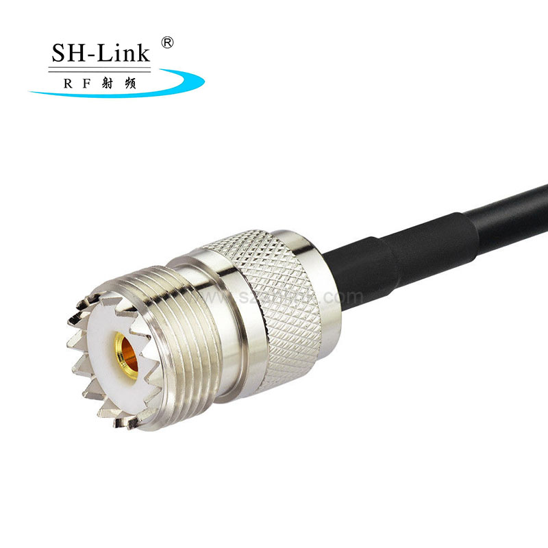 RG174 UHF female to SMA female coaxial cable